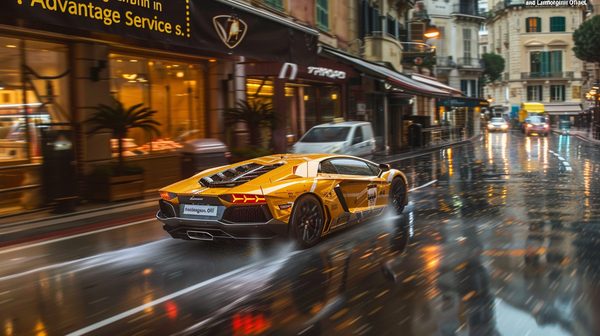 Louer une lamborghini à monaco : avantages, tarifs et les prestations proposées